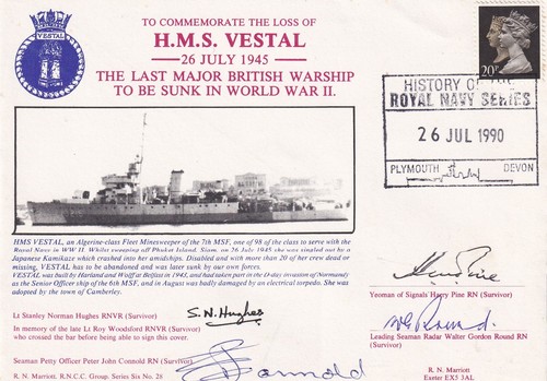 6rncc28 verlust der hms vestal - 6rncc28,