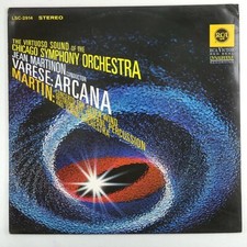Lp Varese Arcana /1966 Concerto For Seven Wind Instruments, Timpani, Percussion