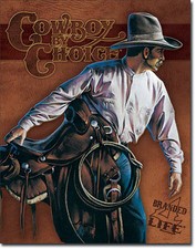 Schild USA Cowboy Westernreiten Western Country Poster 30 x 40 cm *666