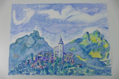 Wilhelm klußmann aquarell - wilhelm,