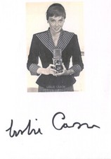 LESLIE CARON - Autogramm orig
