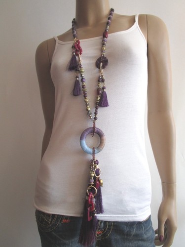 Hippie modekette damen hals - damen,