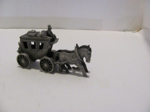 Postkutsche aus metall mit - mit, 2