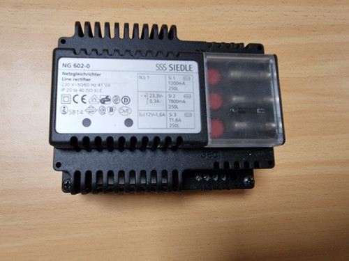 Siedle netzgerät 602 - siedle, 602-0