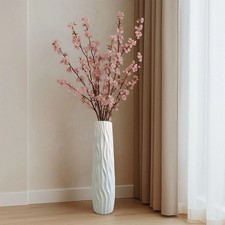 Große Bodenvase Strukturierte Vase Dekorative Standvase Wohnzimmer