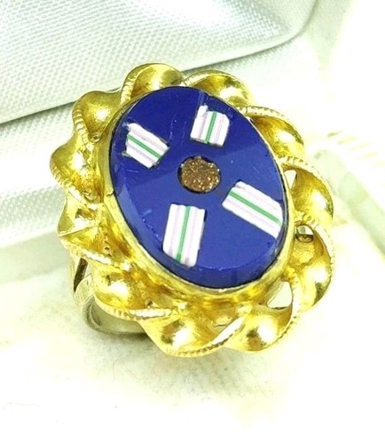 Antiker murano millefiori ring - antiker,
