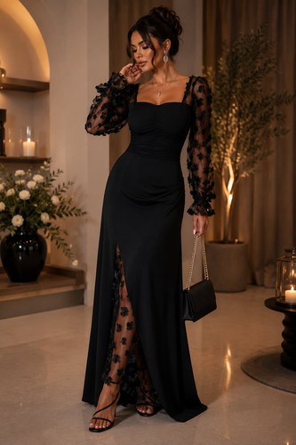 Elegantes abendkleid damen - abendkleid,