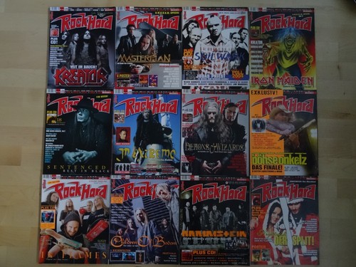 Rock hard magazine jahrgang - rock,