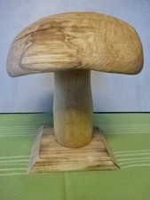 Deko-Pilz-Steinpilz, Holzpilz