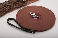 BioThane Leine Schleppleine Hundeleine 19,70 Meter | Gebraucht | Komfort-Griff