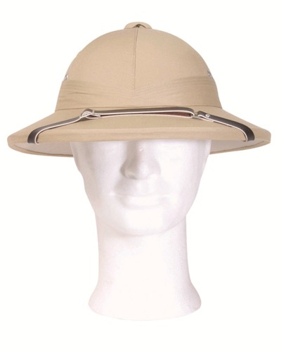 Franz tropenhelm khaki helm - khaki,,