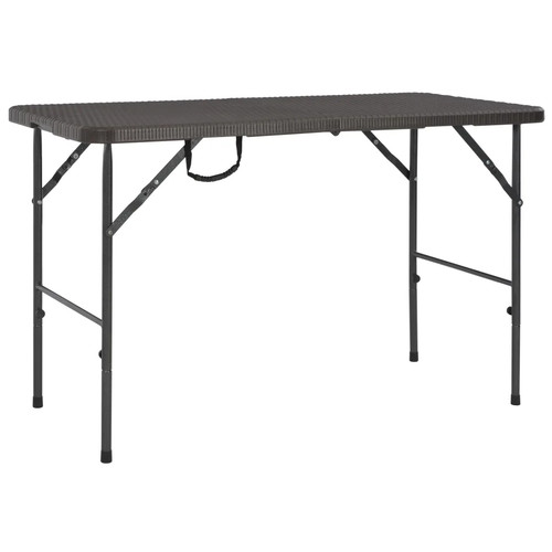 Gartentisch klappbar braun - gartentisch,