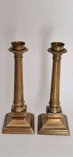 Paar | Empire Leuchter | Kerzenständer | Bronze Messing