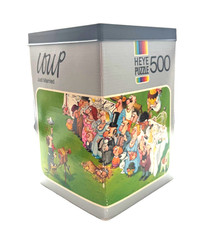 Mordillo Heye Puzzle Loup Just Married 500 Teile 1974  komplett (1)