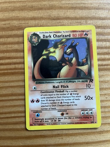 Pokemon dark charizard holo - pokemon,