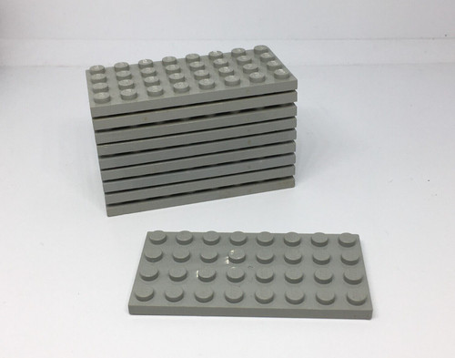 Lego 10x platte 4x8 - platte, ref