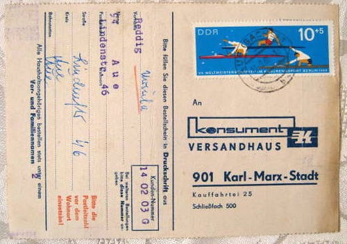 Ddr bestell karte - ddr, bestell-karte