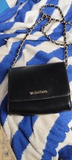 Valentino * Schultertasche * schwarz * Leder * mit Quasten