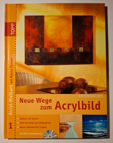 Neue wege zum - wege, acrylbild
