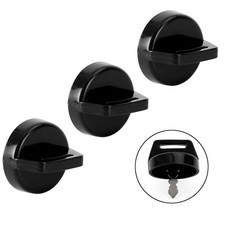 3x Schlüsselabdeckung schwarz