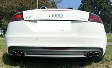 Sportauspuff Endschalldämpfer für Audi TT 8J 2006-2014 TTS Look 95x65mm ABE