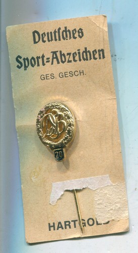 Dsb sportabzeichen gold - gold, 20