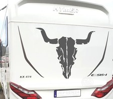 Aufkleber Schädel XL 100x77cm