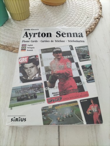 Ayrton senna phone cards - phone, cards***