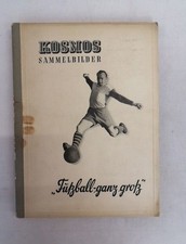 Kosmos Sammelbilder "Fußball - ganz groß". Bilder vom Spielgeschehen 1950 bis zu