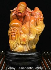 4,8" Shoushan Stein geschnitzt