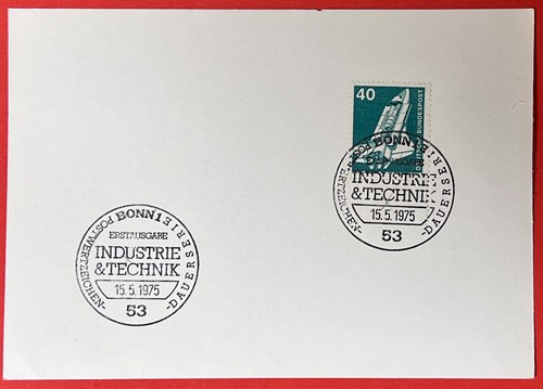 Ersttagsstempel brd 1975 - brd, wie