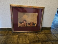 Bild Raffael-Engel ca 66,5×57cm geramt/+Passepartout von Fachgeschäft romantisch