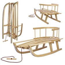 Holzschlitten aus Buchenholz