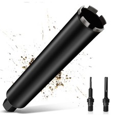 Diamantbohrkrone Kernbohrgerät Dosenbohrer UNC 1 1/4" 460mm Nass Trocken Adapter