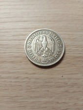 Silber Münze Paul von