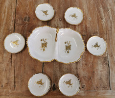 Anbietschale mit 6 Tellerchen