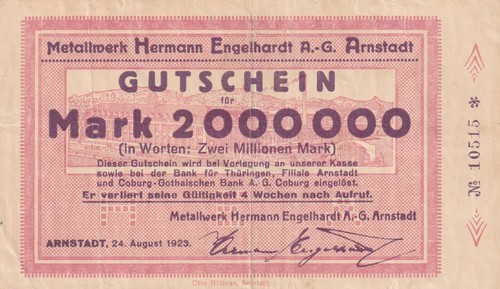Arnstadt metallwerk - -,