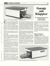 WIKING CHRONIK Garage mit