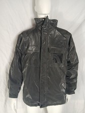 Petroleum Black Waxed Mid