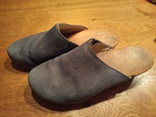 Woody Clogs, Gr 41, Blau, mit