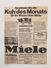 Miele kuh des monats - kuh,