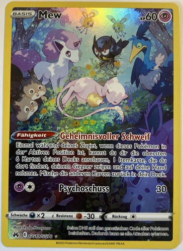 Pokemon mew art rare deutsch - pokemon,