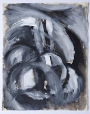 Gemälde Tusche Aquarell