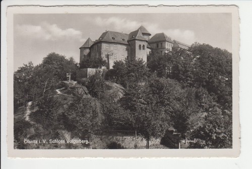 ölsnitz voigtsberg burg - ak,
