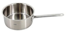 Fissler viseo® Stielkasserolle Induktion Edelstahl 16 cm Ø 1,9 L