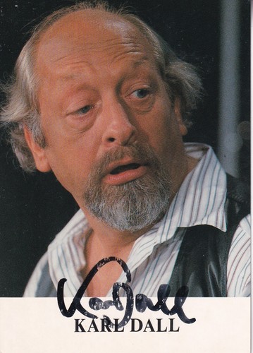 Autogramm karl dall - autogramm,