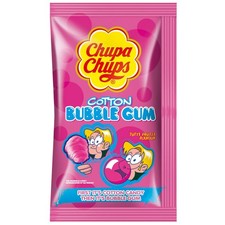 (90,91€/1kg) Chupa Chups Kaugummi-Watte Tutti-Frutti, Bubble Gum 11g Beutel
