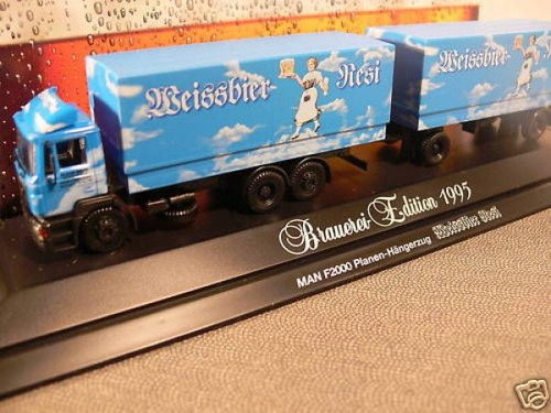 Herpa man f80 weissbier - 1/87,