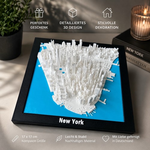 New york stadtkarte - new, 3d