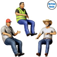 Trucker / LKW Fahrer Set - 3D